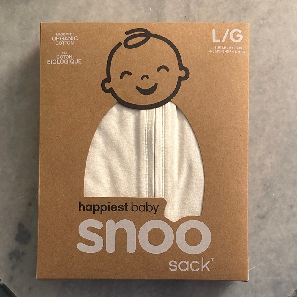 Happiest Baby Snoo Sack in Cream